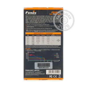 Photo detailing the FLASHLIGHT - FENIX PD35 V2.0 - 5.5" for sale at AmmoMan.com.