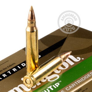 Image of the 223 REMINGTON PREMIER ACCUTIP 50 GRAIN PT (20 ROUNDS) available at AmmoMan.com.