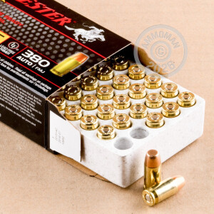 Image of 380 AUTO WINCHESTER TRAIN & DEFEND 95 GRAIN FMJ (500 ROUNDS)