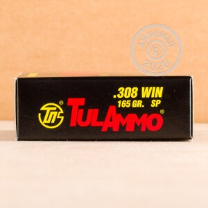 Image of the 308 WIN TULA 165 GRAIN SP (20 ROUNDS) available at AmmoMan.com.