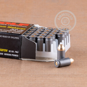 Image of 9MM MAKAROV WOLF 92 GRAIN FMJ (1000 ROUNDS)