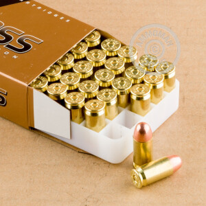 An image of .45 Automatic ammo made by Blazer Brass at AmmoMan.com.
