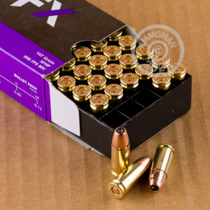 Photo of 9mm Luger JHP ammo by PMC for sale at AmmoMan.com.