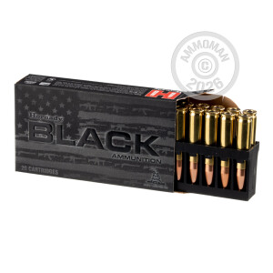 An image of 300 AAC Blackout ammo made by Hornady at AmmoMan.com.