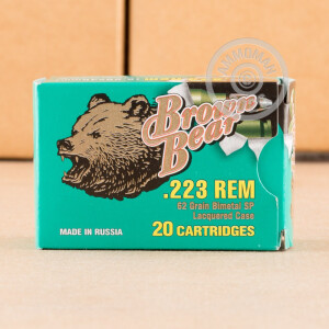 Image of 223 Remington rifle ammunition at AmmoMan.com.