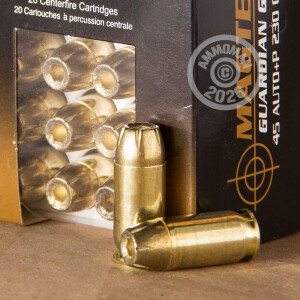 A photo of a box of Magtech ammo in .45 Automatic.