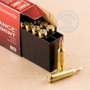 Image of 22-250 Remington rifle ammunition at AmmoMan.com.