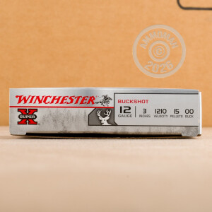 Image of 12 GAUGE WINCHESTER SUPER-X 3" 00 BUCK 15 PELLET (5 ROUNDS)