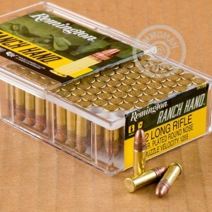 Image of the 22 LR REMINGTON RANCH HAND 40 GRAIN CPRN (5000 ROUNDS) available at AmmoMan.com.