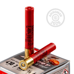 410 Bore Ammo - 250 Rounds of 3” 3/8 oz. #6 Steel Shot by