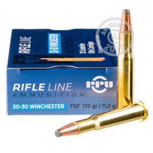 Image of the 30-30 PRVI PARTIZAN 170 GRAIN SP (20 ROUNDS) available at AmmoMan.com.