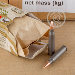 A photo of a box of Wolf ammo in 223 Remington.