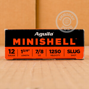  rounds ideal for hunting.