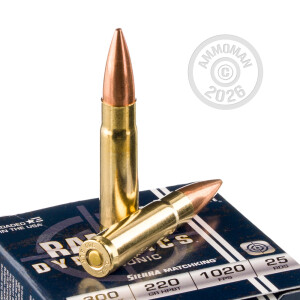 Image of the 300 AAC BLACKOUT FIOCCHI 220 GRAIN HPBT MATCHKING (500 ROUNDS) available at AmmoMan.com.