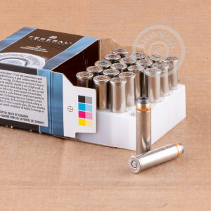 Photo detailing the 357 MAGNUM FEDERAL 125 GRAIN JHP (20 ROUNDS) for sale at AmmoMan.com.