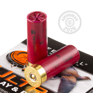 Great ammo for shooting clays, target shooting, upland bird hunting, these Federal rounds are for sale now at AmmoMan.com.