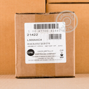 Photo of 300 AAC Blackout Open Tip ammo by Remington for sale.