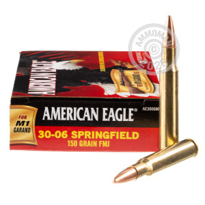 Image of .30-06 FEDERAL AMERICAN EAGLE 150 GRAIN FMJ (200 ROUNDS)