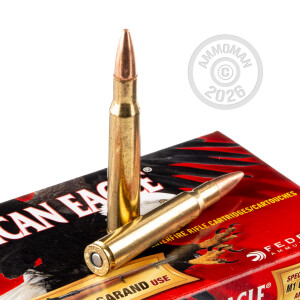 Photograph showing detail of .30-06 FEDERAL AMERICAN EAGLE 150 GRAIN FMJ (200 ROUNDS)