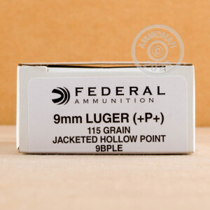 Image of 9mm Luger pistol ammunition at AmmoMan.com.