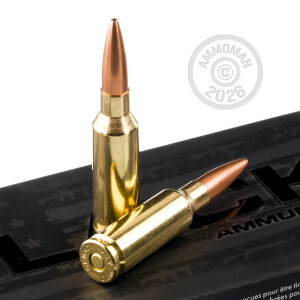 An image of 6mm ARC ammo made by Hornady at AmmoMan.com.