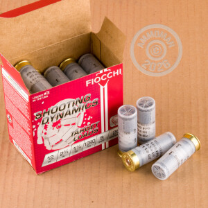 Image of 12 GAUGE FIOCCHI SHOOTING DYNAMICS 2-3/4" 1-1/8 OZ. #8 SHOT (250 ROUNDS)