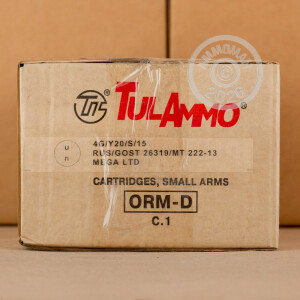 Image of the 357 MAGNUM TULA 158 GRAIN FMJ (50 ROUNDS) available at AmmoMan.com.