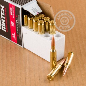 Image of Winchester 6.5MM CREEDMOOR rifle ammunition.