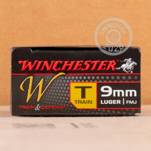 Image of 9mm Luger ammo by Winchester that's ideal for Subsonic, training at the range.