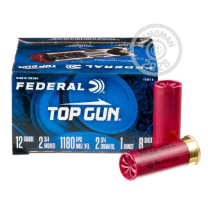 Great ammo for shooting clays, target shooting, these Federal rounds are for sale now at AmmoMan.com.