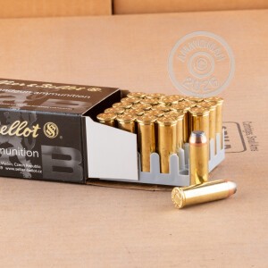 Photograph showing detail of 44 MAGNUM SELLIER & BELLOT 240 GRAIN SP (600 ROUNDS)