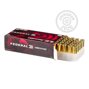 Photograph showing detail of 44 MAGNUM FEDERAL AMERICAN EAGLE 240 GRAIN JHP (50 ROUNDS)