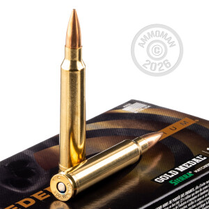 Image of 300 WIN MAG FEDERAL PREMIUM GOLD MEDAL 190 GRAIN SIERRA MATCHKING BTHP (20 ROUNDS)