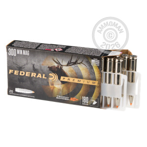 Image of 300 WIN MAG FEDERAL VITAL-SHOK 180 GRAIN TROPHY BONDED POLYMER TIP (20 ROUNDS)