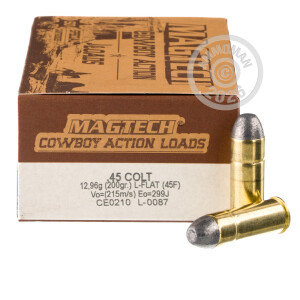 Image of the 45 LONG COLT MAGTECH 200 GRAIN LFN (50 Rounds) available at AmmoMan.com.