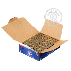 Image of the 22 LR CCI AR-TACTICAL 40 GRAIN COPPER PLATED ROUND NOSE (300 ROUNDS) available at AmmoMan.com.