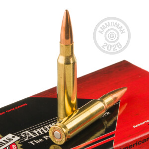 Photo detailing the 308 BLACK HILLS MATCH 168 GRAIN HPBT (20 ROUNDS) for sale at AmmoMan.com.
