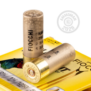 Image of 12 GAUGE FIOCCHI GOLDEN PHEASANT 2-3/4" #5 NICKEL-PLATED LEAD SHOT (25 ROUNDS)