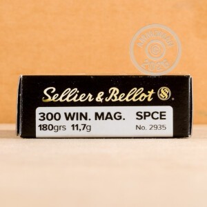 Image of 300 WIN MAG SELLIER & BELLOT 180 GRAIN SPCE (400 ROUNDS)