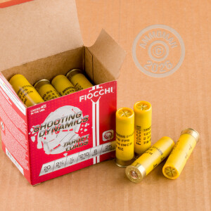 Image of 20 GAUGE FIOCCHI 2-3/4" 7/8 OZ. #8 SHOT (250 ROUNDS)
