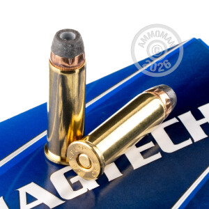 Photograph showing detail of .38 SPECIAL +P MAGTECH 125 GRAIN SJHP (50 ROUNDS)