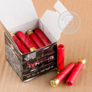 Photo detailing the 410 BORE VETERAN AMMO 2-1/2" 1/4 OZ. RIFLED SLUG (500 ROUNDS) for sale at AmmoMan.com.
