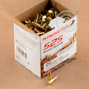 Photograph showing detail of 22 LR WINCHESTER 36 GRAIN CPHP (5250 ROUNDS)