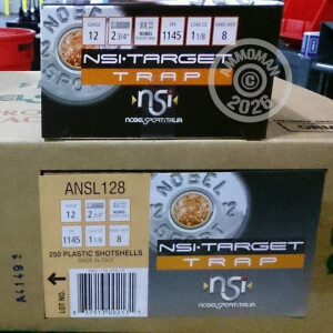  ammo made by NobelSport with a 2-3/4" shell.