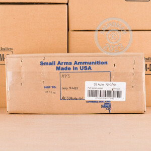 Photo of .32 ACP FMJ ammo by Armscor for sale at AmmoMan.com.
