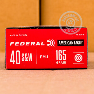 Image of FEDERAL 40 S/W 165 GRAIN #AE40R3 (1000 ROUNDS)