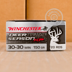 Photograph showing detail of 30-30 WINCHESTER DEER SEASON XP 150 GRAIN EXTREME POINT (200 ROUNDS)