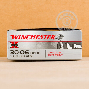 Image of 30-06 Winchester 125gr. Super-X Pointed Soft Point Ammo - 20 Rounds