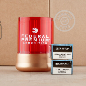 Image of the 22 LR - 40 Grain LRN - Federal Can Cooler Combo - 1000 Rounds available at AmmoMan.com.