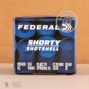 Photograph showing detail of 12 GAUGE FEDERAL SHORTY SHOTSHELL 1-3/4